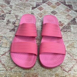 Reef Women's Pink Water Vista Slide Sandal Size 8